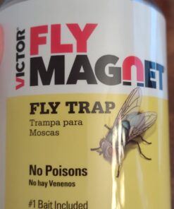 TERRO T380 Outdoor Reusable Fly Magnet Fly Trap - Poison Free Fly Killer and Trap with Bait 47 61OZgfBZ4fL