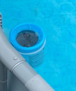 Intex 28000E Deluxe Wall-Mounted Swimming Pool Surface Automatic Skimmer with Removeable Skimmer Basket for 800+ GPH Pumps 36 61OaERxf86L