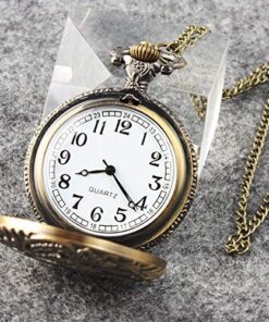 Train Copper Dangle Pendant Quartz Pocket Watch 23 61Ob8ltYIYL