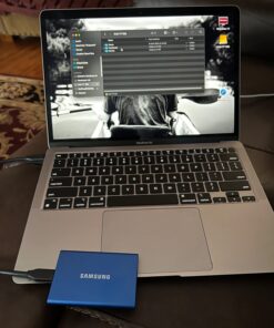 SAMSUNG SSD T7 Portable External Solid State Drive 1TB, Up to USB 3.2 Gen 2, Reliable Storage for Gaming, Students, Professionals, MU-PC1T0H/AM, Blue 1 TB 38 61OctX3nK8L