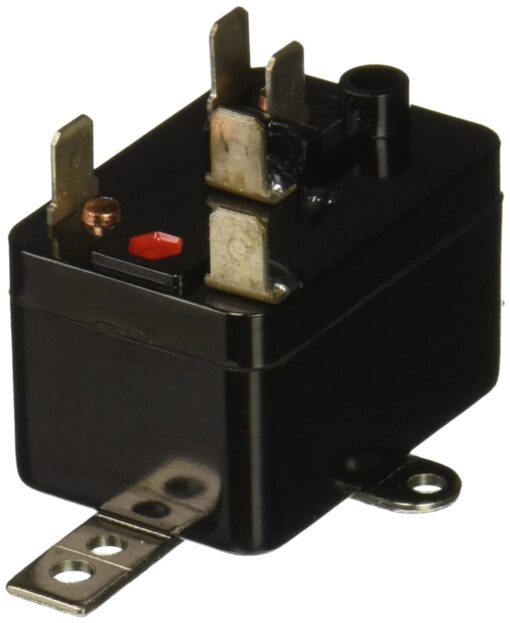 Supco 90293 General Purpose Fan Relay, 1 A Load Current, 24 V Coil Voltage, Single Pole Double Throw Contacts