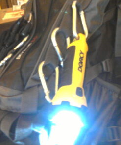 Dorcy 55 Lumen Floating Water Resistant LED Flashlight with Carabineer Clip, Yellow (41-2510) 26 61OepM8AgML