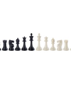 WE Games Best Value Tournament Chess Set - Staunton Chess Pieces and Green Roll-Up Vinyl Chess Board 1 29 61OeqSsbcsL