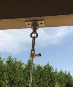 Eastern Jungle Gym Heavy Duty Tire Swivel for Tire Swing Attachment - PRE-Greased - Ready to Use,Silver 21 61OfAZ660gL