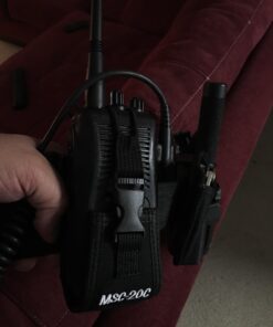 abcGoodefg 3 in1 Radio Holder Holster Case Pouch Bag for GPS Kenwood Motorola baofeng UV5R UV82 UV5RA 888S Retevis H777 Two Way Radio Walkie Talkie MSC 20C (1Pack) 1Pack 42 61OhdKnc5oL