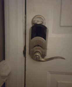 Kwikset 99120-037 SmartCode 912 Z-Wave Plus Leverset, Satin NIckel 22 61OlODimkWL