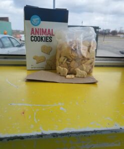 Amazon Brand - Happy Belly Animal Cookies, 13 Ounce (Reformulation) 13 Ounce (Pack of 1) 21 61OlfOokQSL