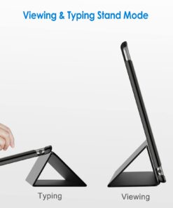 JETech Case for iPad Air 2 (2nd Generation), Smart Cover Auto Wake/Sleep (Black) Black 30 61Omg0T93WL