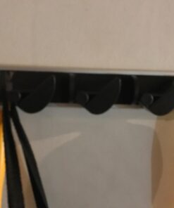 Alternative view of iSKYS Wall Mounted Broom and Mop Holder Organizer, 3 Position with 2 Hooks Garage Storage Holder for Various Tools