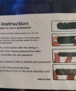 EXLIFBAG File Organizer, Fireproof File Box with Lids, Important Document Organizer Box with Lock, Portable File Folder Organizer with Handle Black 1 Layer 63 61OpHitV4wL