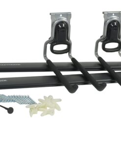 Rubbermaid FastTrack Garage Storage System Tool Hanging Kit, Garage Organization, Wall Mount Holder for Garden Lawn Tools 2 Rails, 4 Hooks 23 61OpJnmUkDL
