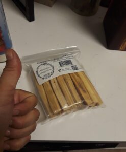 Palo Santo Wood Incense Sticks (Pack of 20) - Holy Wood Resinous Incense for Smudging, Smoke Cleansing, Stress Relief, Purification, Meditation, Rituals, Ceremonies, Spellwork, and Gifts 13 61Oq52hTrtL