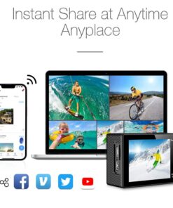 AKASO EK7000 4K30FPS Action Camera Ultra HD Underwater Camera 170 Degree Wide Angle 98FT Waterproof Camera Blue 25 61OqiA4k1L