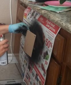 Rust-Oleum 301438 Specialty Chalkboard Spray Paint, 11 oz, Black 11 Ounce (Pack of 1) 38 61Or YOxZlL