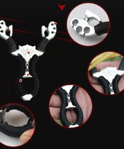 BESTZY Powerful Slingshot Bow Catapult,Outdoor Hunting Sling Shot Rubber Bands by Outdoorstainless High Velocity Most Powerful Profesional A 13 61OtLeosUL