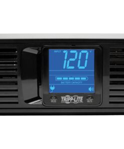 Tripp Lite SMART1500LCD 1500VA Smart UPS Battery Back Up, 900W Rack-Mount/Tower, LCD, AVR, USB, DB9, 3 Year Warranty & Dollar 250,000 Insurance Black 26 61Ou3HMw1NL
