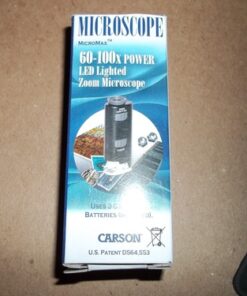 Carson 60x-75x MicroMax LED Lighted Pocket Microscope (MM-200) MicroMax (MM-200) 41 61OvdTM8I2L