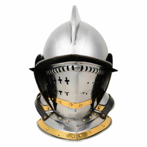 Medieval Warrior Full Face 20G Fully Functional Helmet 105