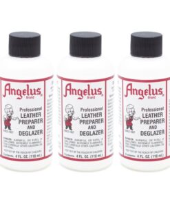 Angelus Leather Preparer & Deglazer 4 Oz (Pack of 3)