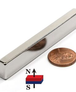 CMS MAGNETICS - Rectangle Neodymium Magnet Bar (1 ct, 3” x1/2" x1/4”) - Rare Earth Rectangle Magnet for Crafts, School Projects & Magnetic Therapy, Pack of One Rectangular Neodymium Bar Magnet 21 61OwTSZhz9L 4