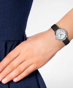 Frederique Constant Women's FC235M1S6 Slim Line Analog Display Swiss Quartz Black Watch 12 61OwdQpj28L