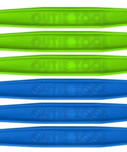 Outie Tool | Clear Aligner Invisible Braces Removal Tool | Retainer Remover | Patented Design | Pack of 7 (1 Count), Sky Blue/Neon 7 Count (Pack of 1) Sky Blue / Neon 12 61OwuAn2Y3L