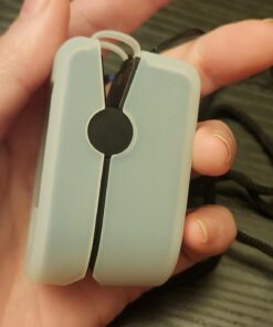 Zacurate Pro Series 500DL Fingertip Pulse Oximeter Blood Oxygen Saturation Monitor with Silicone Cover, Batteries and Lanyard (Royal Black) 37 61OxSHjUHIL