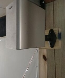 VideoSecu 5 Speaker Wall Ceiling Mount Brackets Black for Home Theater Satellite Speakers 1XZ (Black, 5 Pack) 34 61OyxDIoPTL