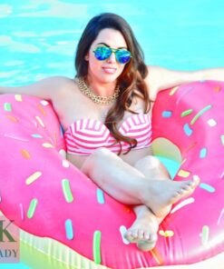 BigMouth Inc. Giant Pool Float Strawberry Frosted 44 61OzMl3vZNL