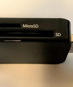 Anker 2-in-1 USB 3.0 SD Card Reader for SDXC, SDHC, MMC, RS-MMC, Micro SDXC, Micro SD, Micro SDHC and UHS-I Cards 54 61P i lV3cL