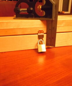 Master Lock Padlock, Solid Brass Lock, 3/4 in. Wide, 120Q (Pack of 4-Keyed Alike) 4 Pack 37 61P08jjJdL