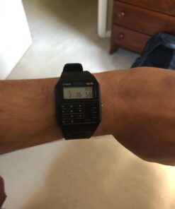 Casio Men's Vintage CA-53W-1CR Calculator Watch 40 61P12FXeJqL