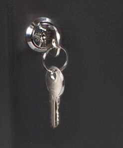 HONEYWELL - 6105 Steel 24 Key Security Box, 0.07-Cubic Feet, Black 13 61P1ZqkPlkL