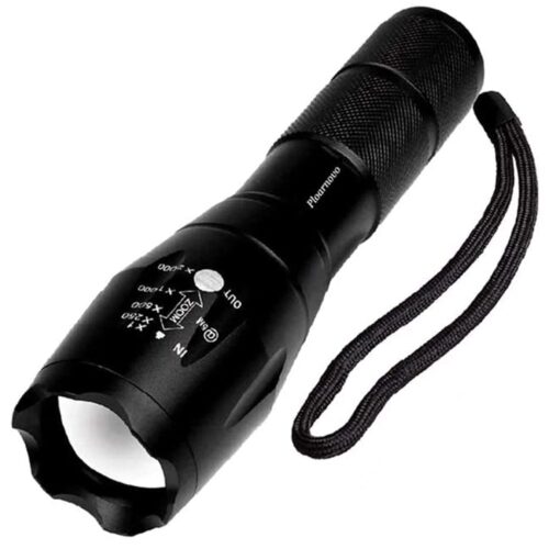 Ploarnovo TC1200 Military Grade Tactical LED 3000 Lumens Flashlight Torch