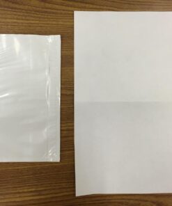 7.5" x 5.5" Clear Adhesive Top Loading Packing List/Shipping Label Envelopes Pouches (100 pk) 10 61P4KdAzFHL