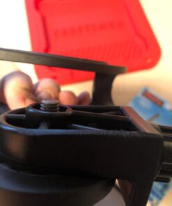 Scotty #282-BK Baitcaster Rod Holder w/Gearhead & Track (Black) Black 44 61P4ZwaEVL