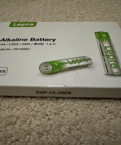 Lepro AAA Batteries 24 Pack, Triple A Batteries with Ultra Long-Lasting Power – High Performance, 1200mAh 1.5V Leak-Proof, Corrosion-Resistant Alkaline AAA Batteries, Ideal for Home & Office Devices 43 61P5KrXKyyL