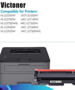 VICTONER TN760 Toner for Brother Printer TN760 TN730 Compatible Replacement for Brother TN760 TN-760 TN 760 TN730 TN-730 for MFC-L2710DW MFC-L2750DW HL-L2395DW Printer (4PK Toner TN-730/TN-760) 22 61P5NXKDVLL