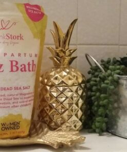 Pink Stork Postpartum Sitz Bath Soak: Dead Sea Salt for Perineal Care & Cleansing, Postpartum Recovery, Labor & Delivery Essentials, Postpartum Essentials, Women-Owned, Lavender Scented, 16 oz 17 61P7DJZ4vfL