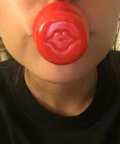 Fullips Lip Plumper Tool - Medium Oval with Bonus Large Round Enlarger - Self Suction Plumping Device For Fuller Lips - Plump in Seconds - Natural Instant Lip Enhancement Kit - Red Plastic Plumpers 46 61P7PCcCRFL