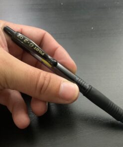 Pilot, G2 Premium Gel Roller Pens, Fine Point 0.7 mm, Black, Pack of 5 1 33 61P9Daa LlL