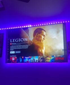 Tenmiro Led Strip Lights 130ft (2 Rolls of 65ft) Smart Light Strips with App Control RGB Led Lights for Bedroom,Music Sync Color Changing Lights for Room Party 24 61PA4amViyL