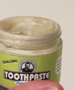 Uncle Harry's Peppermint Remineralizing Toothpaste | Natural Whitening Toothpaste Freshens Breath & Promotes Enamel | Vegan Fluoride Free Toothpaste 3 Ounce (Pack of 1) 39 61PA5lvQDLL