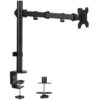 VIVO Single Monitor Arm Desk Mount, Holds Screens up to 32 inch Regular and 38 inch Ultrawide, Fully Adjustable Stand with C-Clamp and Grommet Base, VESA 75x75mm or 100x100mm, Black, STAND-V001 16" Tall 13 61PB0ZYgUWL