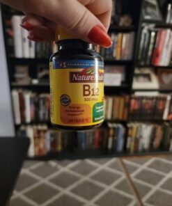 Nature Made Vitamin B12 500 mcg, Dietary Supplement for Energy Metabolism Support, 200 Tablets, 200 Day Supply 200 Count 26 61PCfkJCY5L