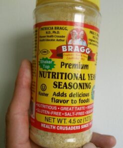 Bragg Premium Nutritional Yeast Seasoning 4.5 Ounce (Packaging May Vary) 4.5 Ounce (Pack of 1) 34 61PGDjCENL