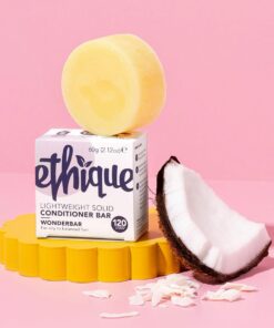 Alternative view of Ethique Wonderbar- Lightweight Solid Conditioner Bar for Oily to Balanced Hair - Vegan, Eco-Friendly, Plastic-Free, Cruelty-Free, 2.12 oz (Pack of 1)
