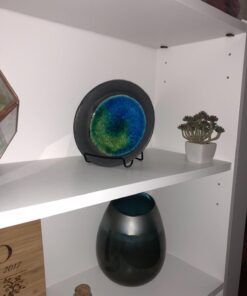 GIBSON HOLDERS Two Wire Display Stand for Plates, Kitchenware, Books, Artwork; Set of 2 6A - Black 4 3/4" H x 3 3/4" W x 1 3/4" Bend 38 61PHiKn3TLL