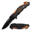 NDZ Performance TAC-Force Spring Assisted Opening EMT EMS Orange Rescue Folding Pocket Knife New 12 61PKU5JauHL