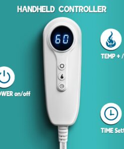 IZZUBIZ Heating Pad Gifts for Women Mom Men Dad, Electric Weighted Heating Pads for Neck Shoulder Back Cramps and Leg Pain Relief, Gift for Mothers Day Fathers Day from Daughter Son Christmas Birthday 24 61PONnaBitL